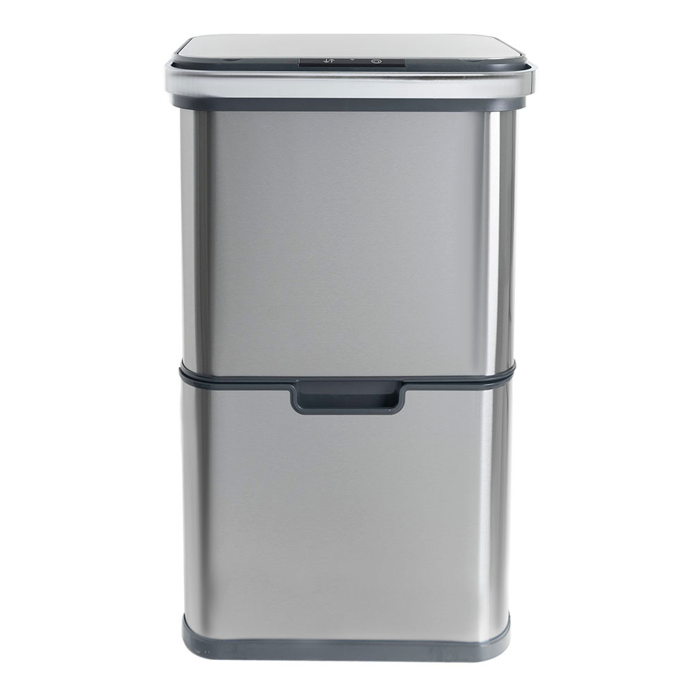 Ведро для раздельного сбора мусора сенсорное, 4 емкости, Foodatlas JAH-8888, 40л (9+9+11+11)