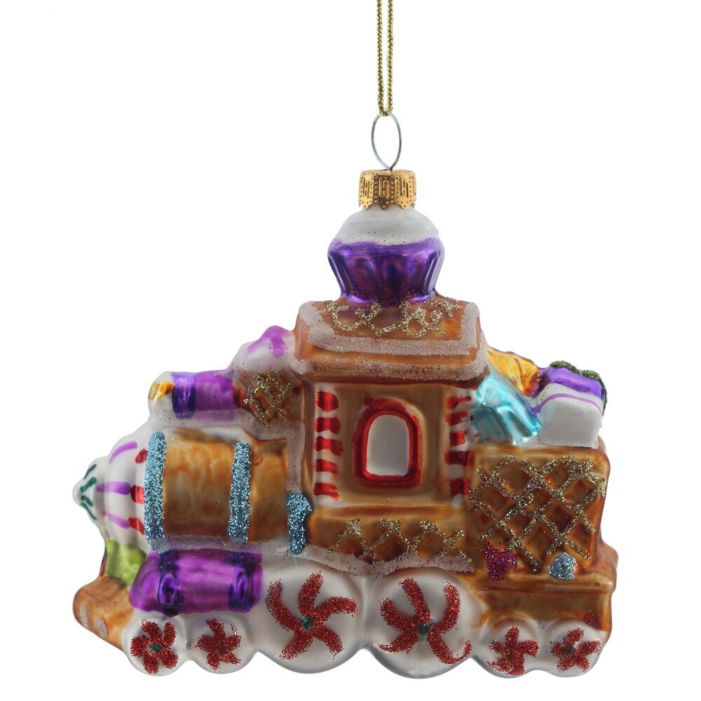 GAEM Украшение новогоднее "Пряничный паровоз", L10 W5 H10 см