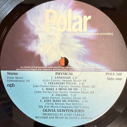 Виниловая пластинка Olivia - Physical LP