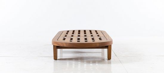 Шезлонг-лежак деревянный с матрасом Spain Турция