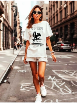 Футболка Y2K с белкой