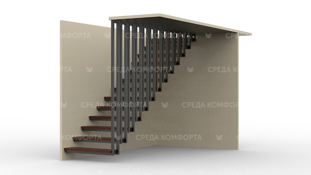 Металлическая лестница LSTN0059