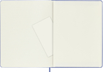 Блокнот Moleskine Classic (QP092B42) 19х25 см, 192стр. без линовки, твердая обложка, голубая гортензия