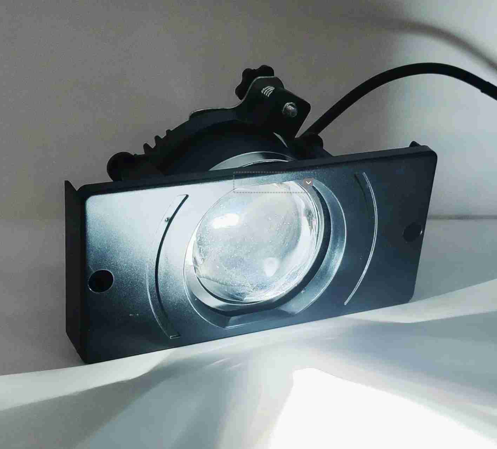 2111 - Б.-Желтый / ПТФ WD-2111 с регулировкой (белый, жёлтый свет) для ВАЗ 2110-2115, Камаз, светодиодные противотуманные фары, LZ (2 шт. / комплект)