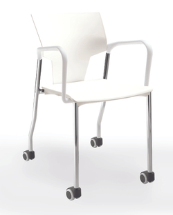 Aktiva стул на 4 ногах и колесах