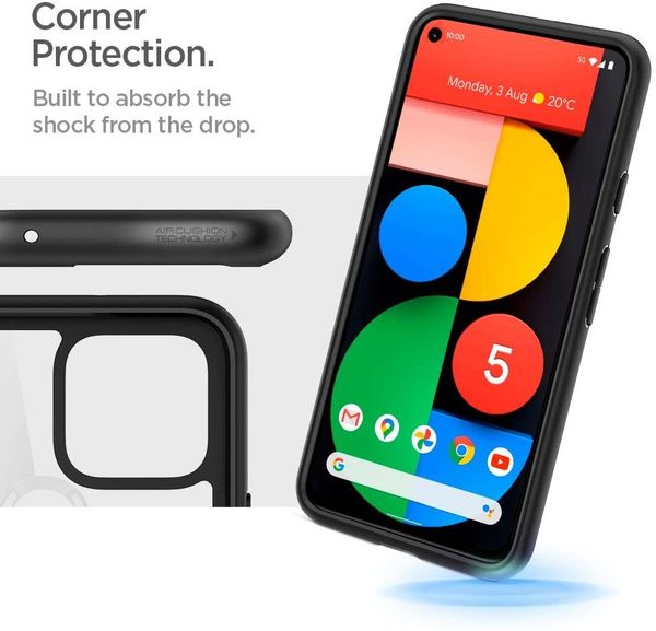 Чехол Spigen Ultra Hybrid для Google Pixel 5 (2020) Case - Matte Black
