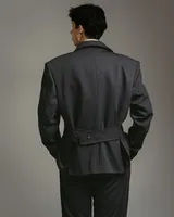 Пиджак серый 