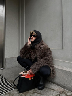 Двусторонняя куртка-дубленка Tigrado