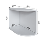 Антресоль Бруклин 25АУЗР400