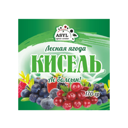 Кисель Asyl Лесная ягода 170 гр