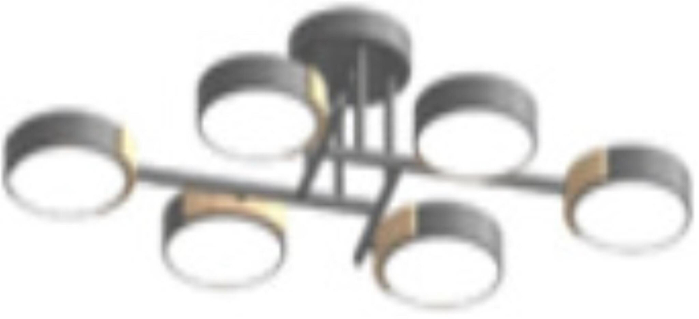 Потолочный светодиодный светильник LED4U L3211-830 GR