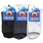 Носки женские GRAND LINE (Ж-30, однотонные), ассорти, р. 25