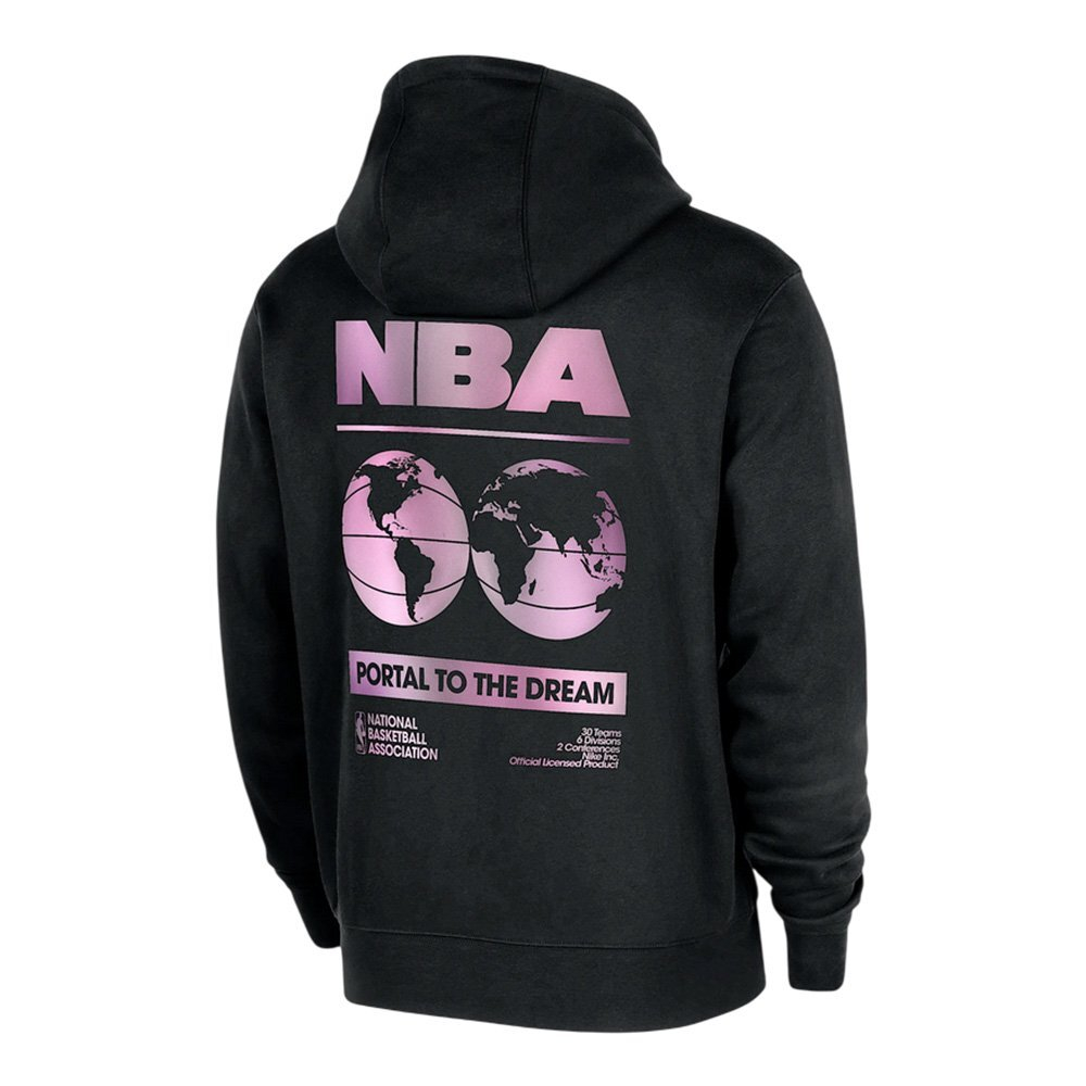 Баскетбольная толстовка Nike NBA Team 31 Club Black Sweatshirt