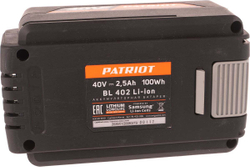 Аккумулятор BL402 (40 В; 2.5 А*ч; Li-Ion) PATRIOT 830201000