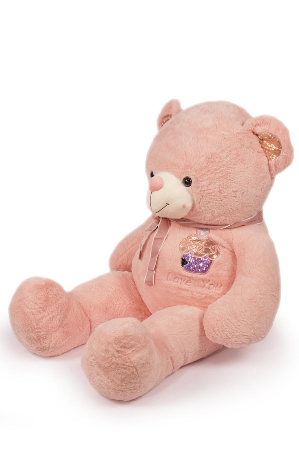 Медведь с вышевкой "Пироженка" 55x76x68см. (Hand)