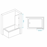 Душевая система RGW Shower Panels SP-6143-01 50140801-01 хром