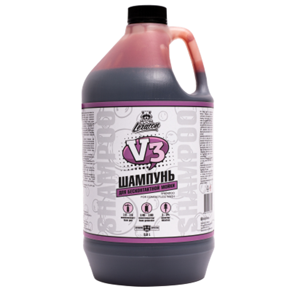 LERATON V3 Шампунь для бесконтактной мойки 3,8л.