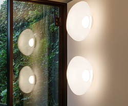 Настенный/Потолочный светильник Melt LED Surface Opal/Silver