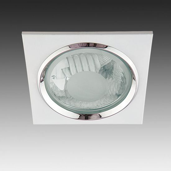 Светильник встр. Lightstar 2хЕ27 БЕЛЫЙ