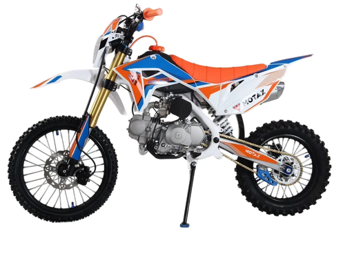 Питбайк MOTAX MX 125 (17/14) черный-белый-оранжевый