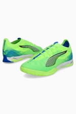 Футзалки Puma Ultra 5 Pro IT - зеленый