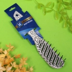 Расческа массажная «Dewal style», цвет платиновый, 23*4см●