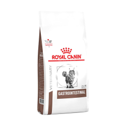 Сухой диетический корм Royal Canin Gastrointestinal для кошек при нарушении пищеварения и при истощении, пакет 2 кг