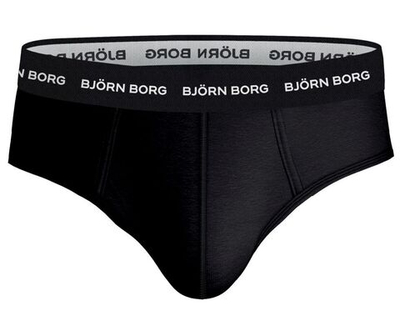 Мужские спортивные боксеры Björn Borg Essential Brief 3P - black