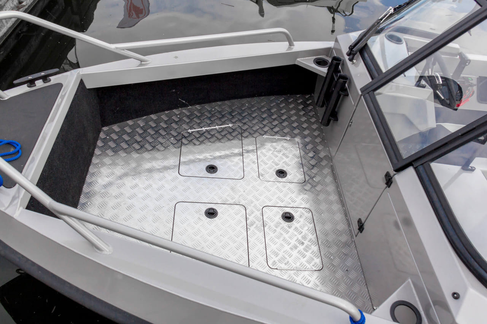 Катер-лодка алюминиевая VBOATS Yava L Fish