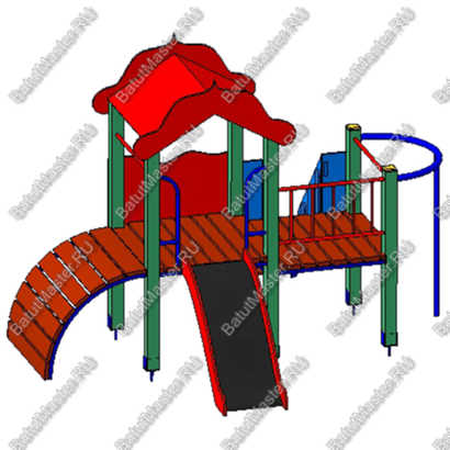 ДЕТСКАЯ ИГРОВАЯ ГОРКА