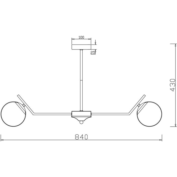 Потолочная люстра Freya Moonrock FR5173PL-08BS