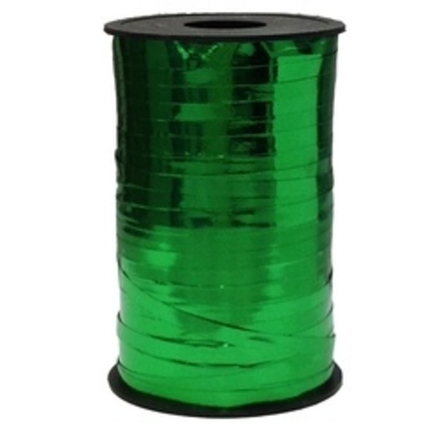 Лента полипропиленовая (0,5 см*250 м) Зеленый, Металлик, 1 шт.