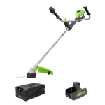 Аккумуляторный триммер Greenworks TB201H 82В (1 x 5 Ач, ЗУ) захват 460 мм, 6.7 кг, 2112407UB