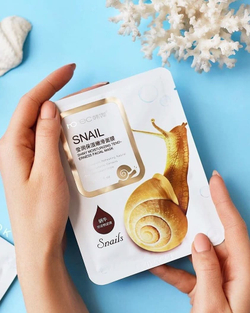 Тканевая маска для лица с муцином улитки