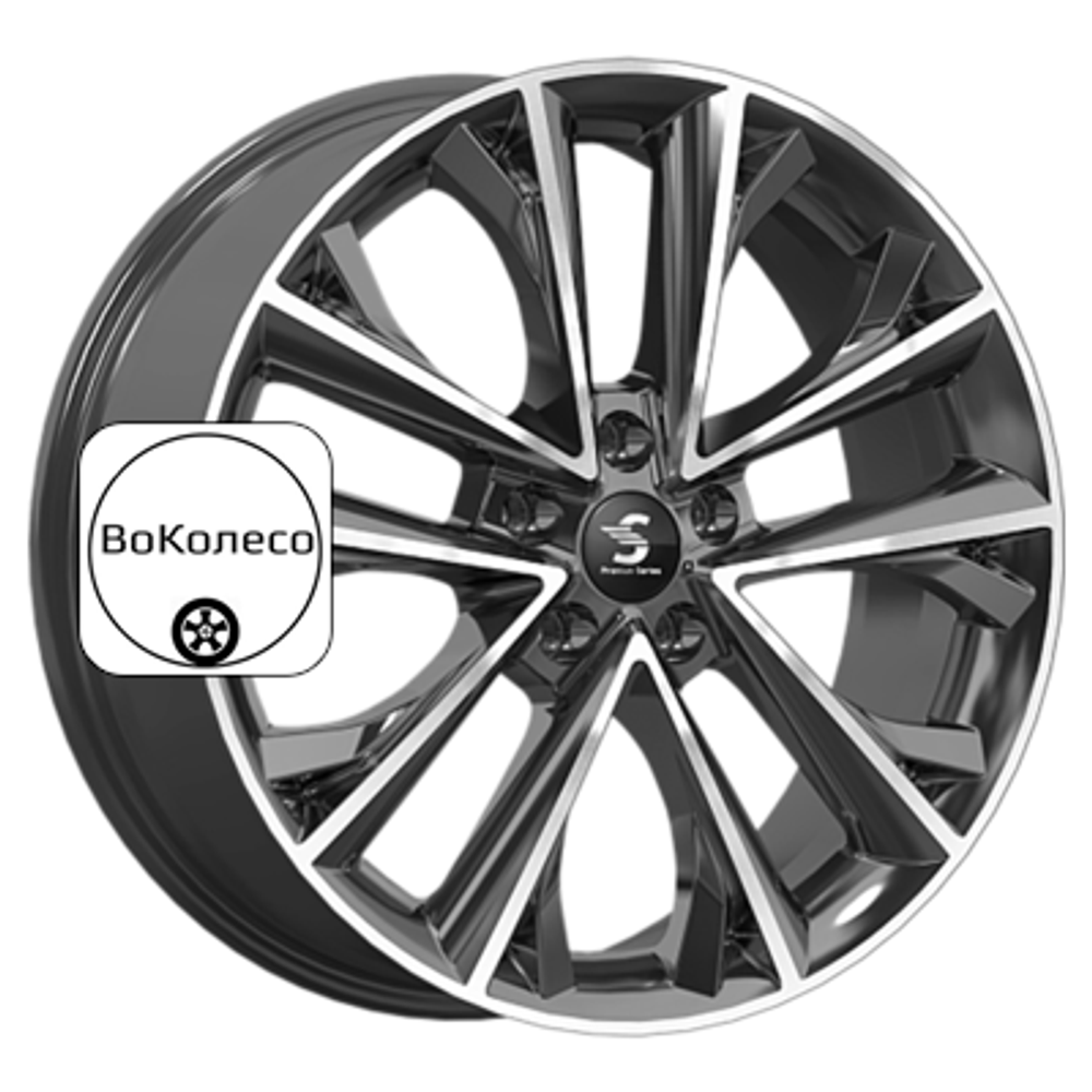 7x18/5x108 ET36 D65,1 КР012 (Exeed TXL) Diamond Black Gris Premium Series