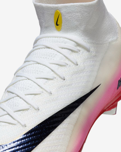 Бутсы Nike Zoom Mercurial Superfly 10 Elite FG - белый