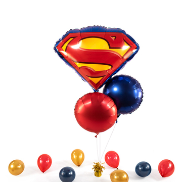 Набор шаров "В стиле Супермен"