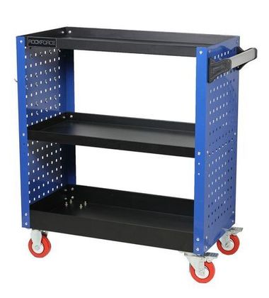 Тележка инструментальная 3-х полочная (750х700х345мм, полки 700х345х55мм-3 шт) Rock FORCE RF-1141343