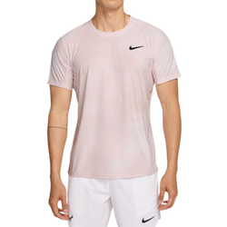 Теннисная футболка Nike Court Paris Slam Advantage Dri-Fit Tennis - pearl pink/silt red/black