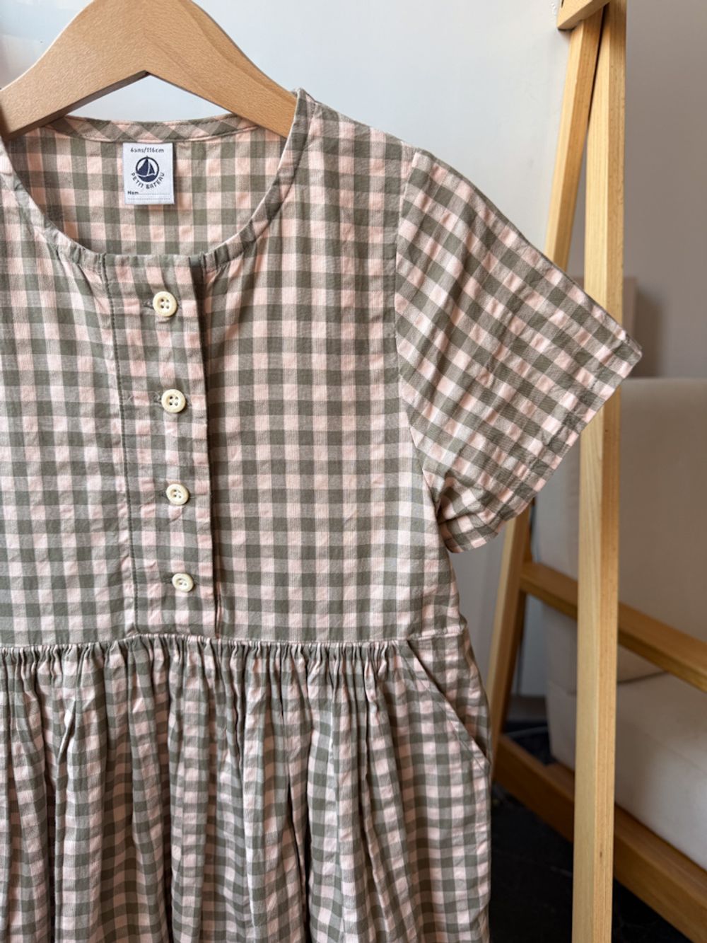 Хлопковое платье Petit Bateau, 116