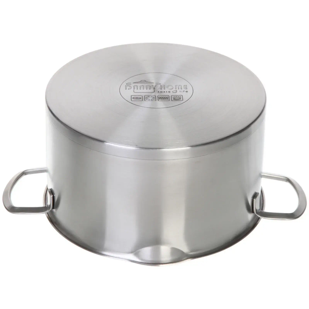 Кастрюля из нержавеющей стали STELLA 6л, индукция, DH11-24