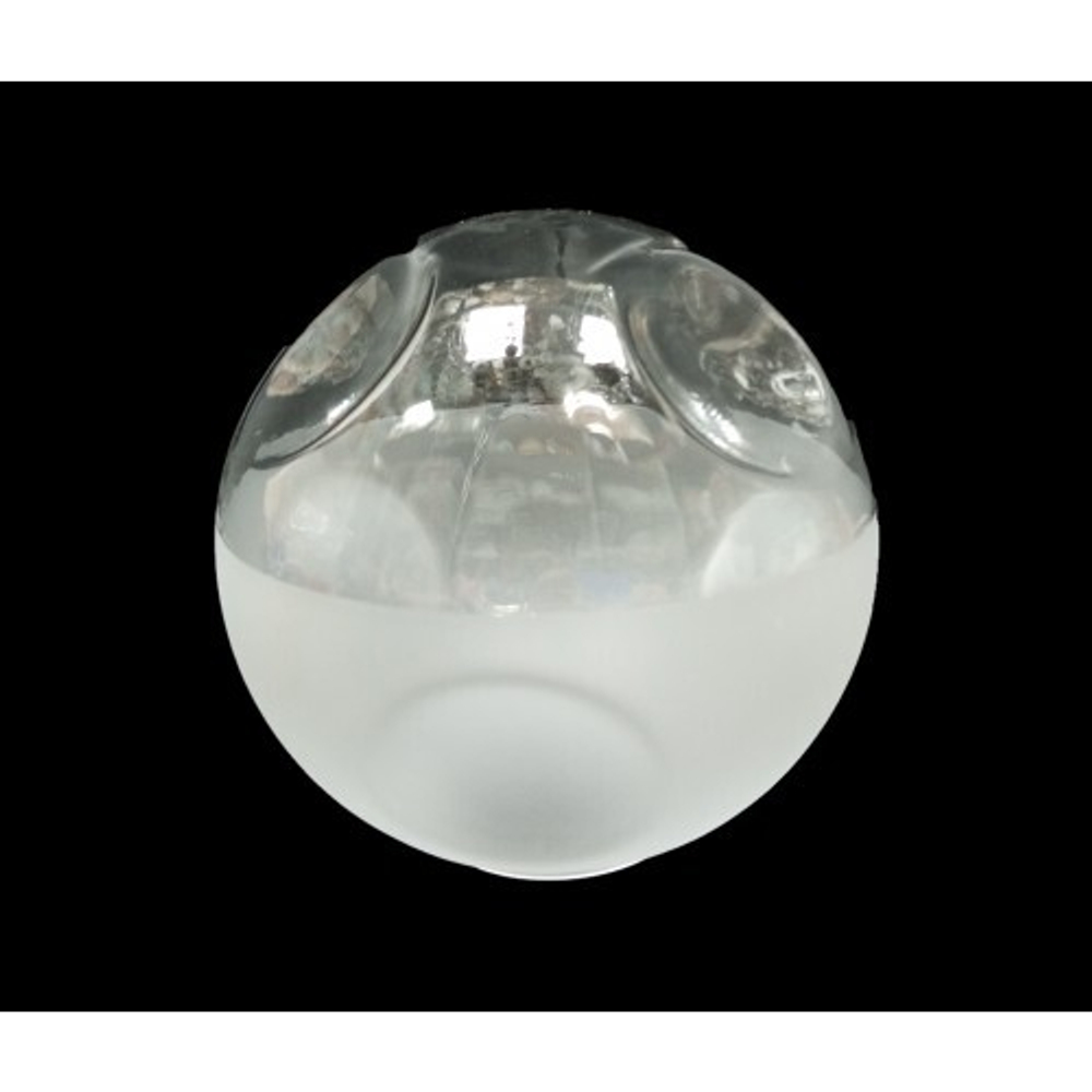 Плафон стеклянный "Мятый шар"