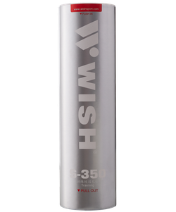 Набор воланов для бадминтона S-350, пластик, 6 штук