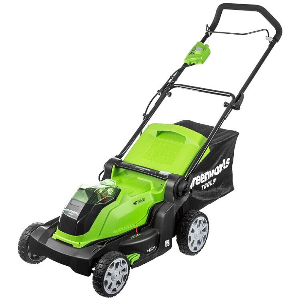 Газонокосилка аккумуляторная Greenworks G40LM40K4