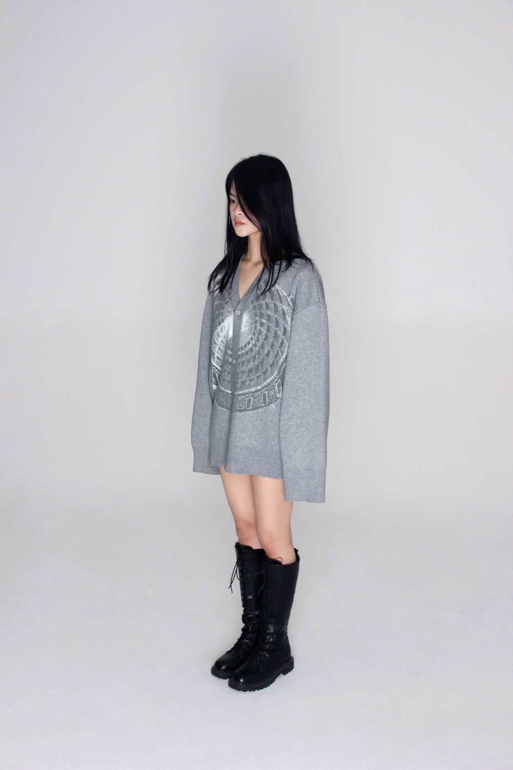 Кардиган Syro Pantheon Серый