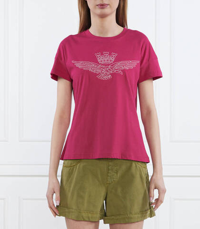 Футболка Aeronautica Militare - малиновый(TS2103DJ510)