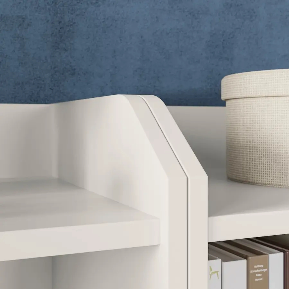 Шкаф - HAUGA IKEA/ХАУГА ИКЕА, 46х139х116 см, белый