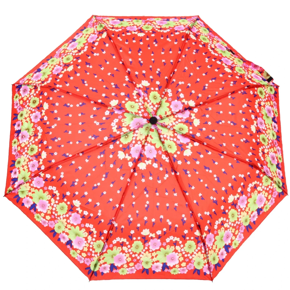 Зонт женский полуавтомат «Эфес», микс 6 цветов, 8 спиц, d-100см, длина в слож. виде 30см