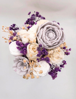 Подарочный набор в коробке из свеч и мыла "От всего сердца 2"