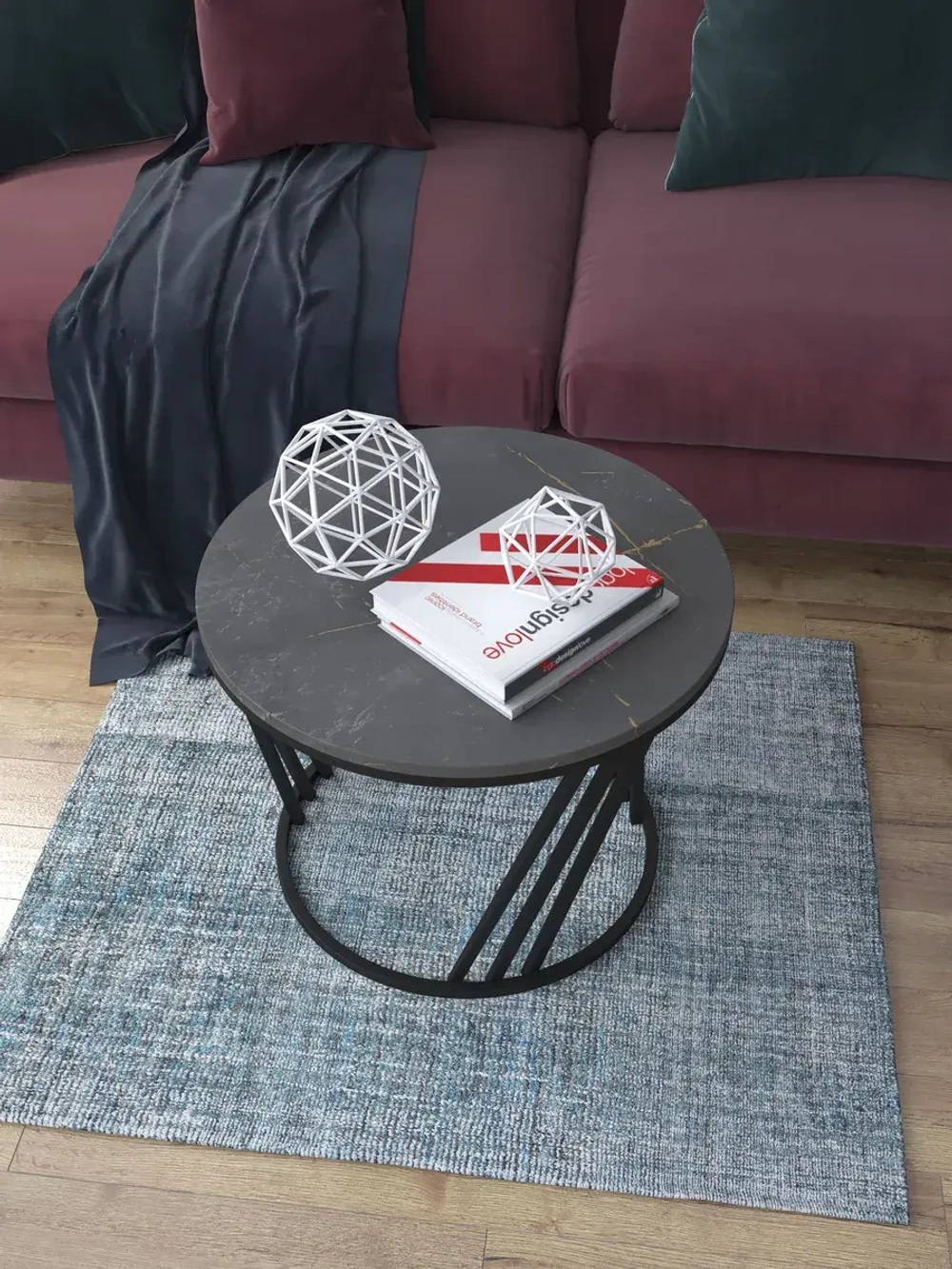 Журнальный стол Адидас - ЧЗЧ - МДФ в ПВХ